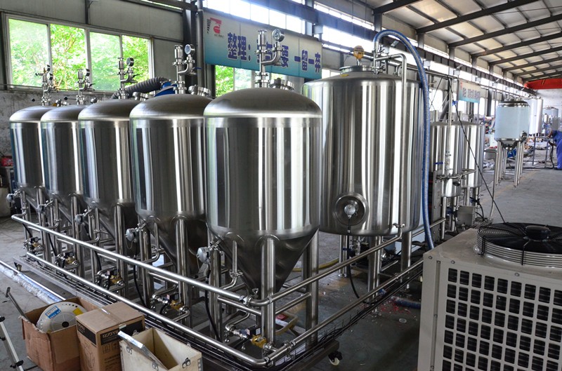 beer brewing machine-chiller-cooling tank-alcohol water tank-beer making-fresh beer brewing-draft beer-100L.JPG